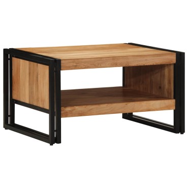 vidaXL Τραπεζάκι σαλονιού 70x50x38cm μασίφ ξύλο ακακίας 1 τεμ.