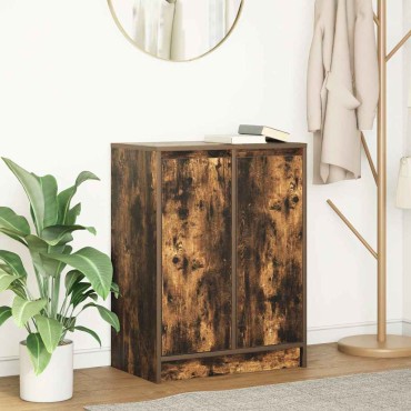 vidaXL Ντουλάπι Καπνιστή Δρυς 57x34x76cm από Επεξεργασμένο Ξύλο 1 τεμ.