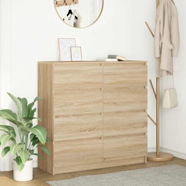 vidaXL Ντουλάπι Sonoma Δρυς 100x35x99cm από Επεξεργασμένο Ξύλο 1 τεμ.