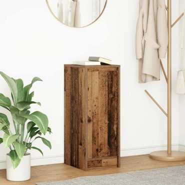 vidaXL Συρταριέρα Παλιό Ξύλο 29,5x34x76cm από Επεξεργασμένο Ξύλο 1 τεμ.