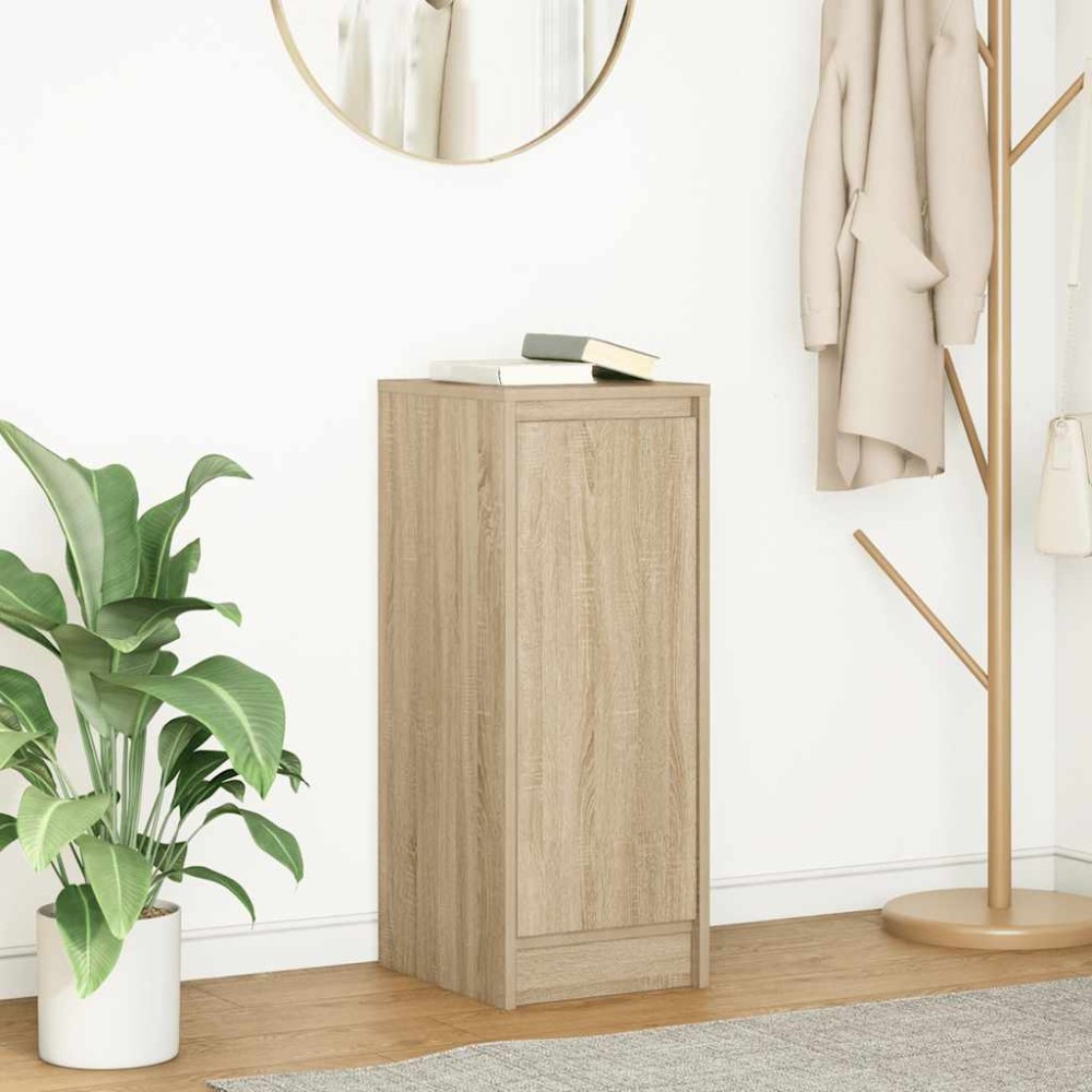 vidaXL Ντουλάπι Sonoma Δρυς 29,5x34x76cm από Επεξεργασμένο Ξύλο 1 τεμ.