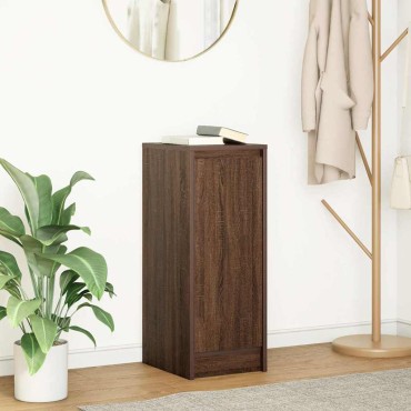 vidaXL Ντουλάπι Καφέ Δρυς 29,5x34x76cm Επεξεργασμένο Ξύλο 1 τεμ.