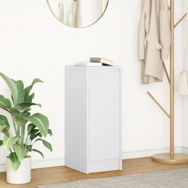 vidaXL Ντουλάπι Λευκή 29,5x34x76cm από Επεξεργασμένο Ξύλο 1 τεμ.