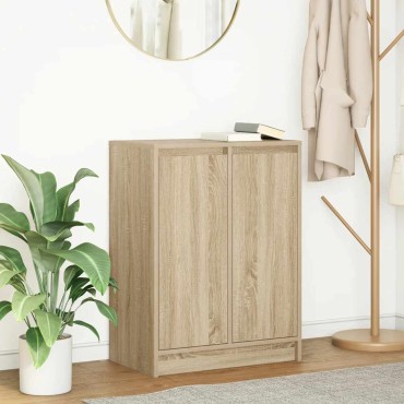 vidaXL Συρταριέρα Sonoma Δρυς 57x34x76cm Επεξεργασμένο Ξύλο 1 τεμ.