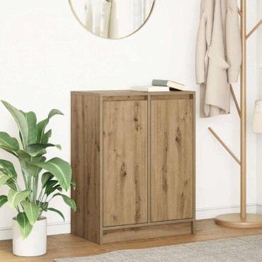 vidaXL Ντουλάπι τεχνίτης Δρυς 57x34x76cm από Επεξεργασμένο Ξύλο 1 τεμ.