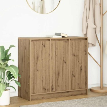 vidaXL Ντουλάπι τεχνίτης Δρυς 85x34x76cm από Επεξεργασμένο Ξύλο 1 τεμ.