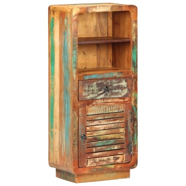 vidaXL Ντουλάπι με Συρτάρι/Ράφια 45x32x110cm Μασίφ Ανακυκλωμένο Ξύλο 1 τεμ.