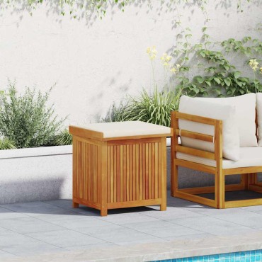 vidaXL Κουτί Μαξιλαριών Εξ. Χώρου 60x50x61cm Μασίφ Ξύλο Ακακίας