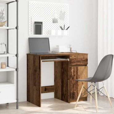 vidaXL Γραφείο Παλιό ξύλο 86x49x76cm από Επεξεργασμένο Ξύλο 1 τεμ.