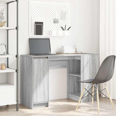 vidaXL Γραφείο Γκρι Sonoma 120x42x76cm από Επεξεργασμένο Ξύλο 1 τεμ.