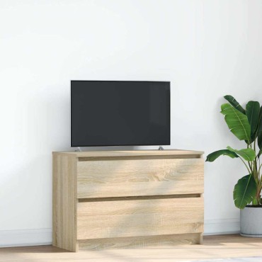 vidaXL Έπιπλο Τηλεόρασης Sonoma Δρυς 80x35x54cm Επεξ. Ξύλο