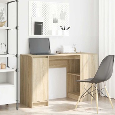 vidaXL Γραφείο Sonoma Δρυς 120x42x76cm από Επεξεργασμένο Ξύλο 1 τεμ.