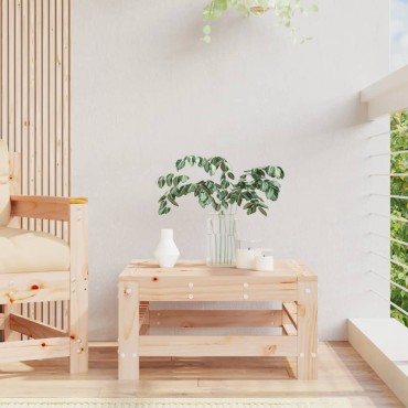vidaXL Υποπόδιο Κήπου από Μασίφ Ξύλο Πεύκου 57,5x57,5x30cm 1 τεμ. Γωνιακός