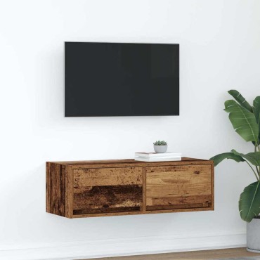 vidaXL Έπιπλο Τηλεόρασης Παλιό Ξύλο 80x31x25,5cm Επεξεργασμένο Ξύλο