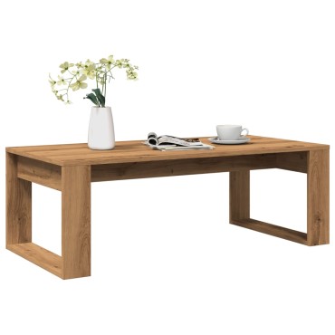 vidaXL Τραπεζάκι Σαλονιού Artisan Δρυς 102x50x35cm Επεξεργασμένο Ξύλο 1 τεμ.