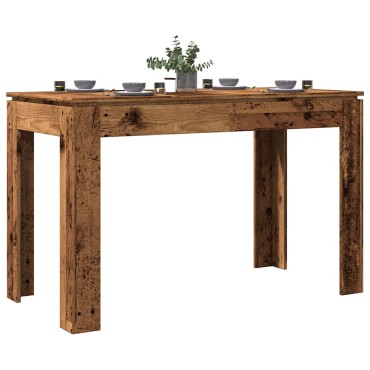 vidaXL Τραπεζαρία Παλιό Ξύλο 120x60x76cm από Μοριοσανίδα 1 τεμ.