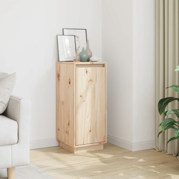 vidaXL Ντουλάπι 31,5x34x75cm από Μασίφ Ξύλο Πεύκου 1 τεμ.