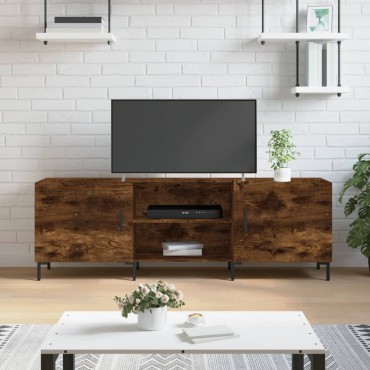 vidaXL Έπιπλο Τηλεόρασης Καπνιστή Δρυς 150x30x50cm Επεξ. Ξύλο
