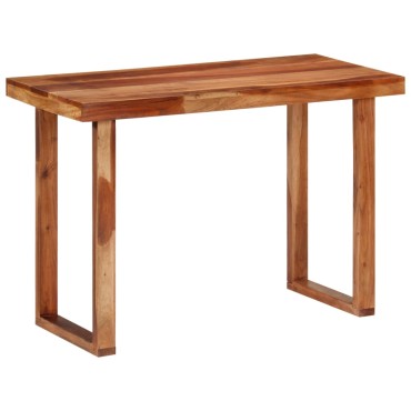 vidaXL Τραπεζαρία 110x50x76cm από Μασίφ Ξύλο Ακακίας 1 τεμ.