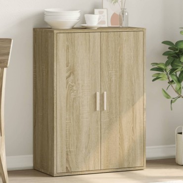 vidaXL Συρταριέρα Sonoma Δρυς 60x31x84cm Επεξεργασμένο Ξύλο 1 τεμ.