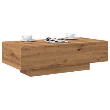 vidaXL Τραπεζάκι Σαλονιού Artisan Δρυς 100x49,5x31cm Επεξ. Ξύλο 1 τεμ.