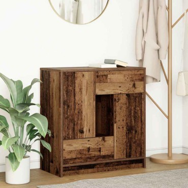 vidaXL Συρταριέρα με Συρτάρια και Πόρτες 70,5x34x74,5 εκ 1 τεμ.