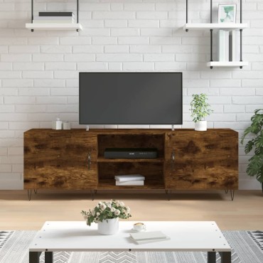 vidaXL Έπιπλο Τηλεόρασης Καπνιστή Δρυς 150x30x50cm Επεξ. Ξύλο