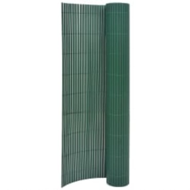 vidaXL Περίφραξη Κήπου Διπλής Όψης Πράσινη 110x400cm