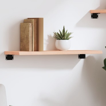 vidaXL Ράφι Τοίχου 60x20x2cm από Ακατέργαστο Μασίφ Ξύλο Δρυός 1 τεμ.