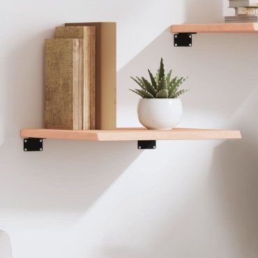 vidaXL Ράφι Τοίχου 40x40x2cm από Ακατέργαστο Μασίφ Ξύλο Δρυός 1 τεμ.