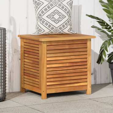 vidaXL Μπαούλο Αποθήκευσης Κήπου 60x50x56cm από Μασίφ Ξύλο Ακακίας 1 τεμ.