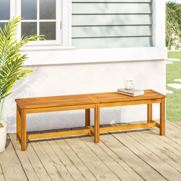 vidaXL Παγκάκι Κήπου 150x35x45cm από Μασίφ Ξύλο Ακακίας 1 τεμ.