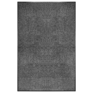 vidaXL Πατάκι Εισόδου Πλενόμενο Ανθρακί 120 x 180 εκ.