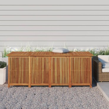 vidaXL Μπαούλο Αποθήκευσης Κήπου 200x80x75cm από Μασίφ Ξύλο Ακακίας 1 τεμ.