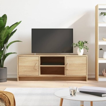 vidaXL Έπιπλο Τηλεόρασης Sonoma Δρυς 102x30x37,5cm Επεξ. Ξύλο