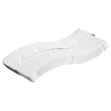 vidaXL Στρώμα με Pocket Springs Μεσαία Σκληρότητα 90x220cm 1 τεμ. - Μονό