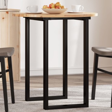 vidaXL Επιφάνεια Τραπεζιού Στρογγυλή 70x2cm από Μασίφ Ξύλο Ακακίας 1 τεμ.