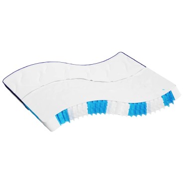 vidaXL Στρώμα με Pocket Springs Μεσαία Σκληρότητα 180x200cm 1 τεμ. - Διπλό