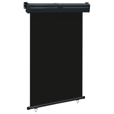 vidaXL Σκίαστρο Βεράντας Πλαϊνό Μαύρο 125 x 250 εκ.