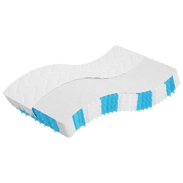 vidaXL Στρώμα με Pocket Springs Μεσαία Σκληρότητα 120x200cm 1 τεμ. - Μονό