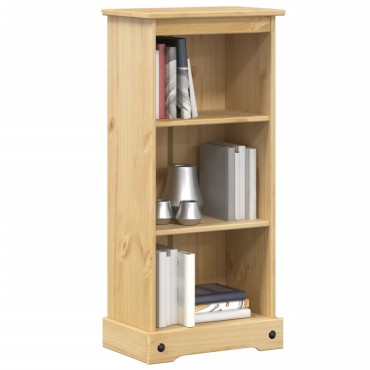 vidaXL Βιβλιοθήκη Corona 46x29x100cm από Μασίφ Ξύλο Πεύκου 1 τεμ.