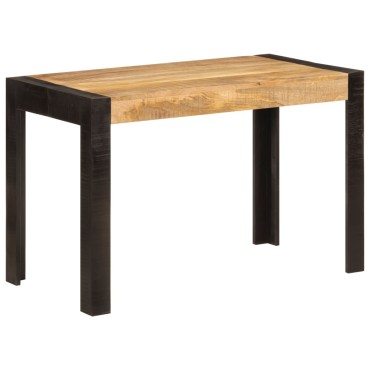 vidaXL Τραπεζαρία 120x60x76cm από Μασίφ Ξύλο Μάνγκο 1 τεμ.