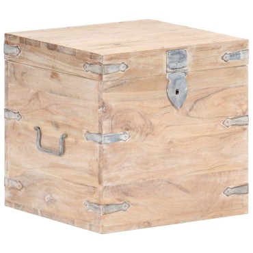 vidaXL Μπαούλο 40x40x40cm από Μασίφ Ξύλο Ακακίας 1 τεμ.