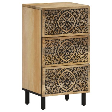 vidaXL Βοηθητικό Ντουλάπι 40x33x75cm από Μασίφ Ξύλο Μάνγκο 1 τεμ.