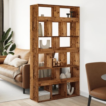 vidaXL Βιβλιοθήκη/Διαχωριστικό Χώρου 100x33x187,5cm Επεξ. Ξύλο 1 τεμ.