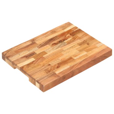 vidaXL Επιφάνεια Κοπής 40 x 30 x 4 εκ. από Μασίφ Ξύλο Ακακίας
