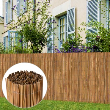 vidaXL Καλαμωτή Περίφραξης 500x100cm από Μπαμπού