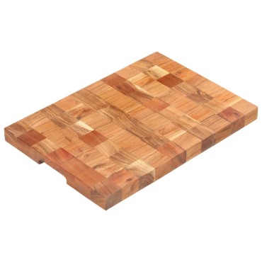 vidaXL Επιφάνεια Κοπής 50 x 34 x 3,8 εκ. από Μασίφ Ξύλο Ακακίας