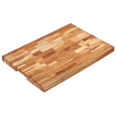 vidaXL Επιφάνεια Κοπής 60 x 40 x 4 εκ. από Μασίφ Ξύλο Ακακίας