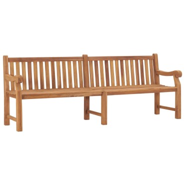 vidaXL Παγκάκι Κήπου από Μασίφ Ξύλο Teak 228x69x92cm 1 τεμ.